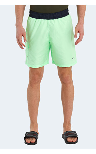 Slazenger RASMUS Erkek Deniz Şortu Yeşil Yeşil
