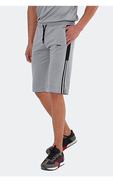 Slazenger SAKI Erkek Şort Gri Gri