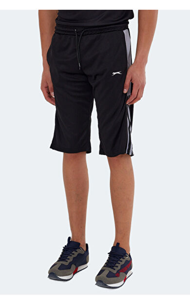Slazenger SAKI Erkek Şort Siyah Siyah