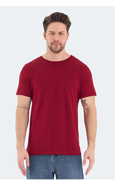 Slazenger ROSALVA Erkek Tişört Bordo