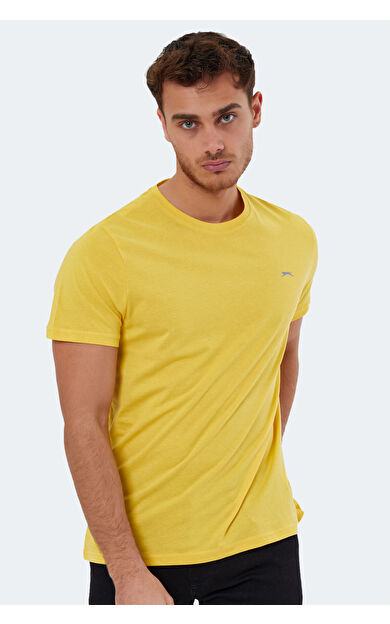 Slazenger ROSALVA Erkek T-Shirt Sarı Sarı