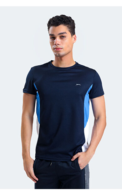 Slazenger RYAN Erkek T-Shirt Lacivert / Mavi Lacivert / Mavi