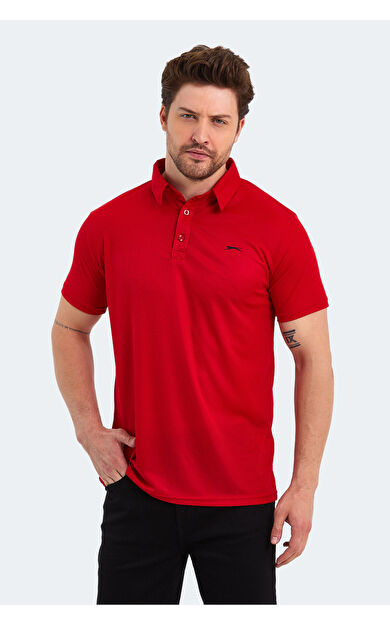 Slazenger SLOAN Erkek T-Shirt Kırmızı Kırmızı