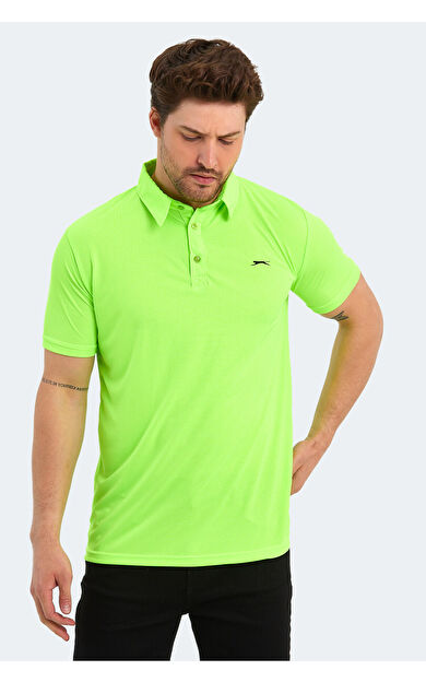 Slazenger SLOAN Erkek T-Shirt Neon Yeşil Neon Yeşil