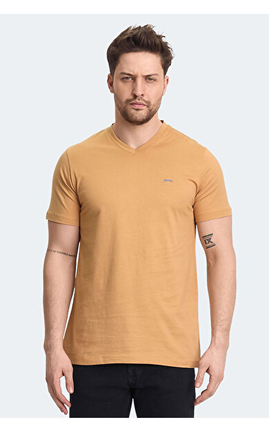 Slazenger RIVALDO Erkek Tişört Hardal