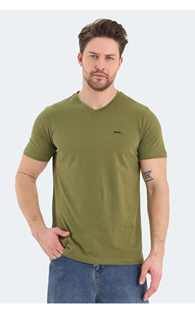 Slazenger RIVALDO Erkek Tişört Haki