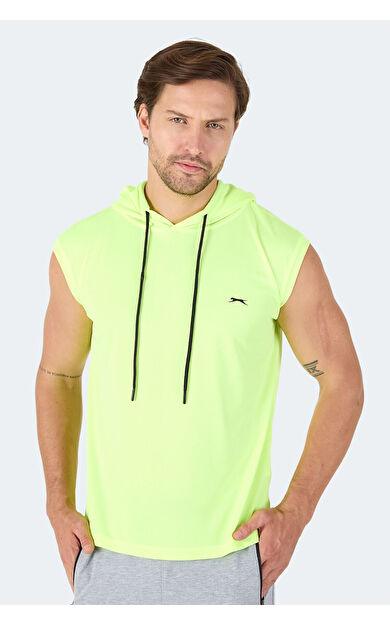 Slazenger RAG Erkek Tişört Neon Sarı