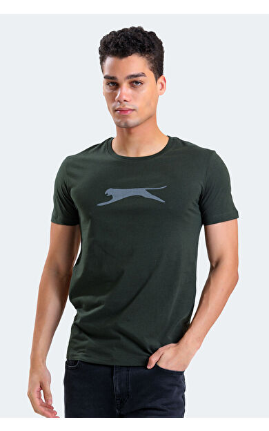 Slazenger SECTOR Erkek T-Shirt Haki Haki