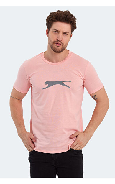 Slazenger SECTOR I Erkek Kısa Kol T-Shirt Somon Somon