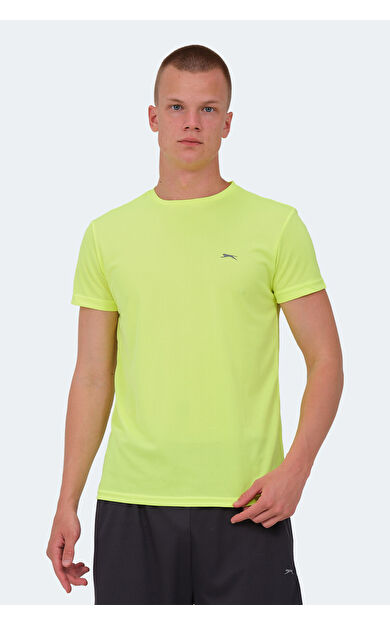 Slazenger REPUBLIC MTR Erkek Tişört Neon Sarı