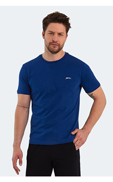 Slazenger PAINT Erkek T-Shirt Indigo Indigo