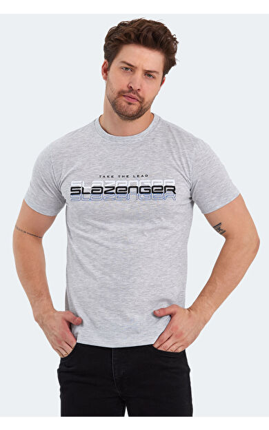 Slazenger PALLU Erkek T-Shirt Ekru Ekru