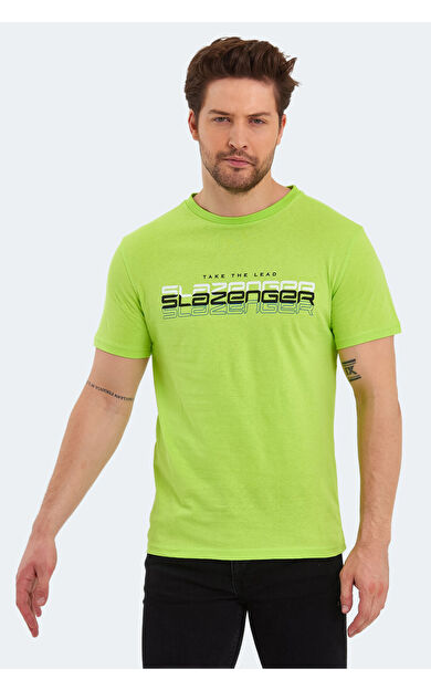 Slazenger PALLU Erkek T-Shirt Limon Limon