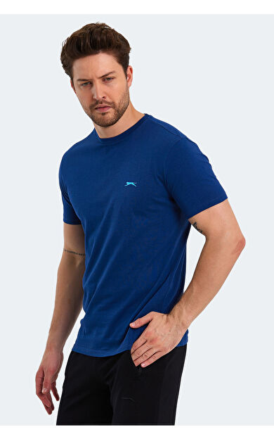 Slazenger PANCO Erkek T-Shirt Indigo Indigo