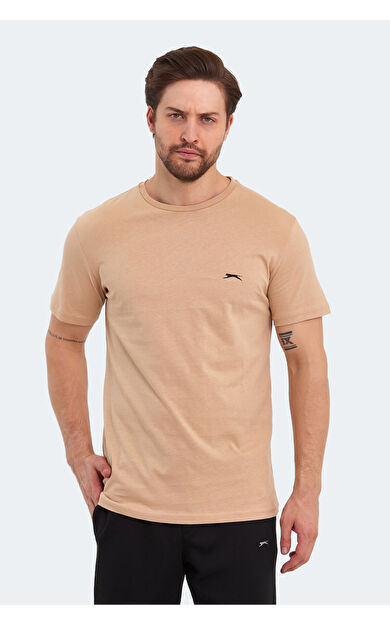 Slazenger PATKA Erkek T-Shirt Bej Bej