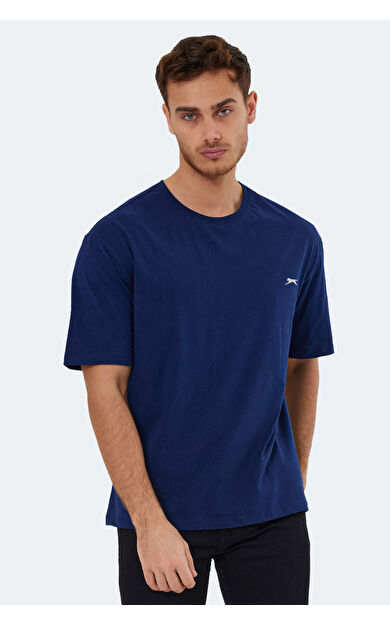 Slazenger KAISER Erkek T-Shirt Lacivert Lacivert