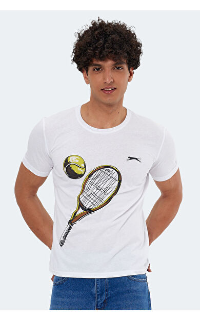 Slazenger KATONS Erkek Atlet Beyaz Beyaz