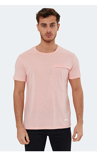 Slazenger KAURI Erkek T-Shirt Somon Somon