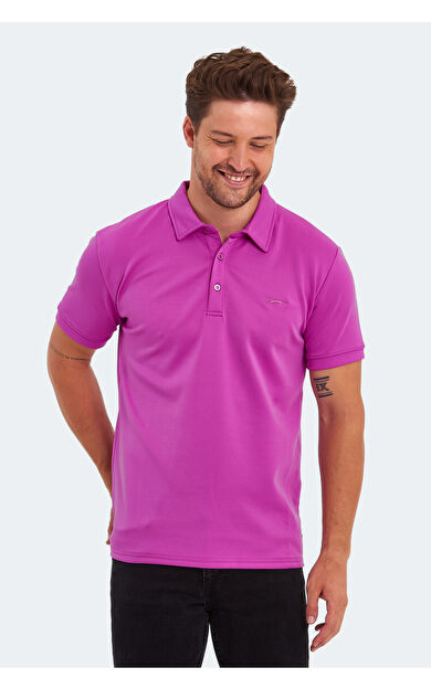 Slazenger KUGGA Erkek T-Shirt Lila Lila