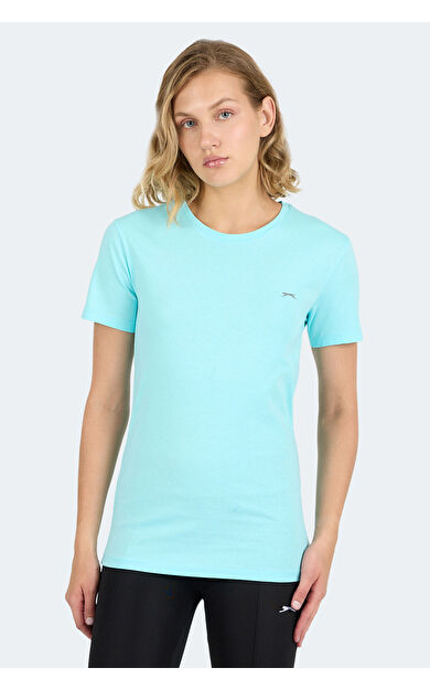 Slazenger KORNELI I Kadın T-Shirt Açık Yeşil