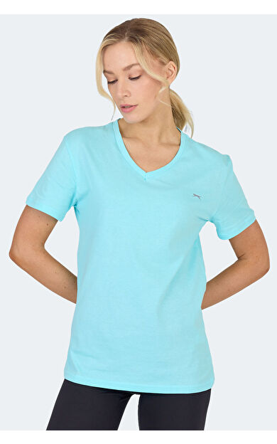 Slazenger KRISTEN I Kadın T-Shirt Açık Yeşil