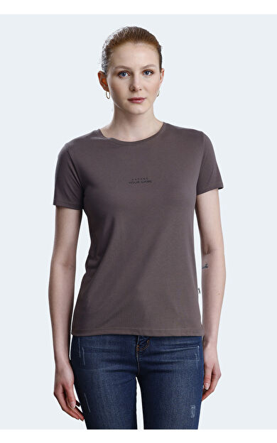 Slazenger PAYTONS Kadın Tişört Kahve