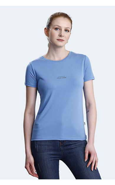 Slazenger PAYTONS Kadın Tişört Mavi