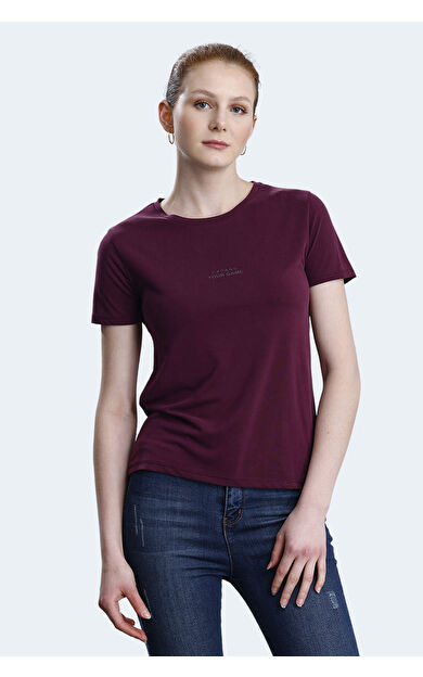 Slazenger PAYTONS Kadın Tişört Mürdüm