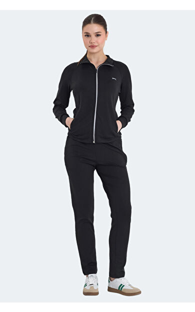 Slazenger REFER Kadın Eşofman Takımı Siyah