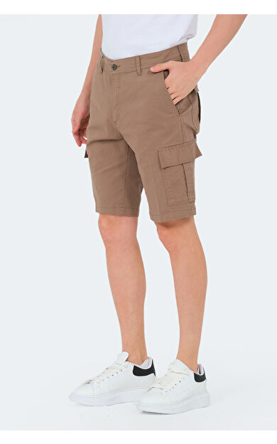 Slazenger EARNINGS Erkek Şort Toprak