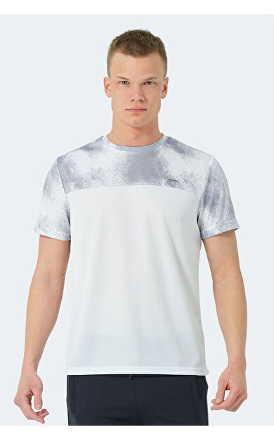 Slazenger RAINE Erkek Tişört Beyaz