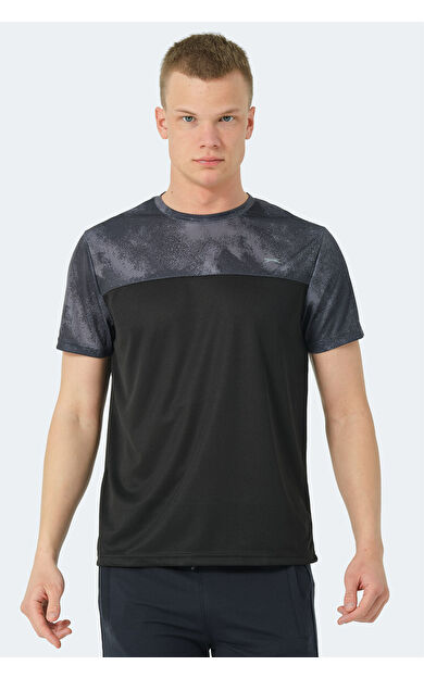 Slazenger RAINE Erkek Tişört Siyah