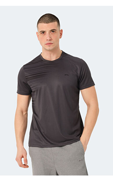 Slazenger RAVEN Erkek Tişört Koyu Gri