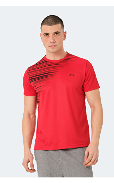 Slazenger RAVEN Erkek Tişört Kırmızı