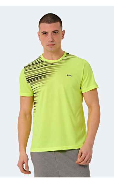 Slazenger RAVEN Erkek Tişört Neon Sarı