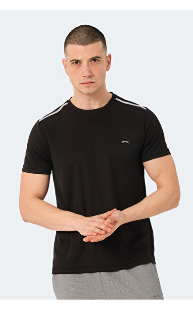 Slazenger READ Erkek Tişört Siyah