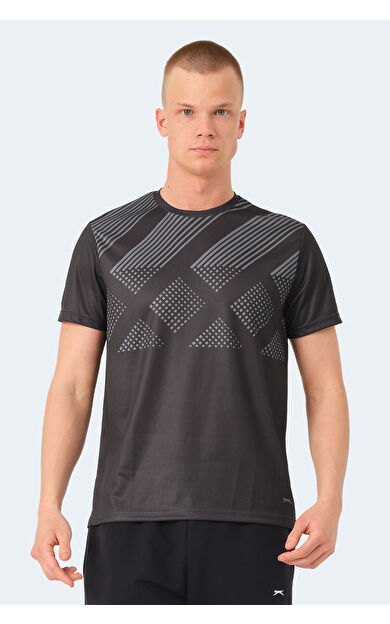 Slazenger RED Erkek Tişört Siyah