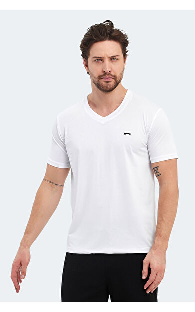 Slazenger KATRIINA Erkek Tişört Beyaz