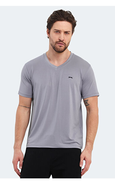 Slazenger KATRIINA Erkek Tişört Gri