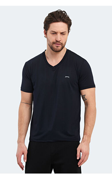 Slazenger KATRIINA Erkek Tişört Lacivert