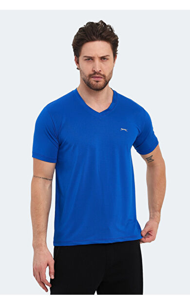 Slazenger KATRIINA Erkek Tişört Saks Mavi