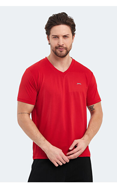 Slazenger KATRIINA Erkek Tişört Kırmızı