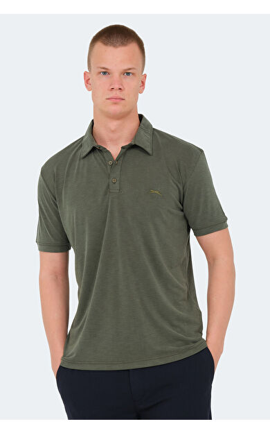 Slazenger KATSURO Erkek Tişört Koyu Yeşil