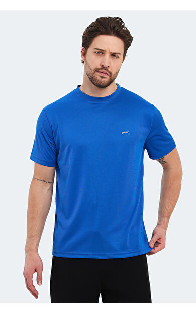 Slazenger OTAR Erkek Tişört Saks Mavi