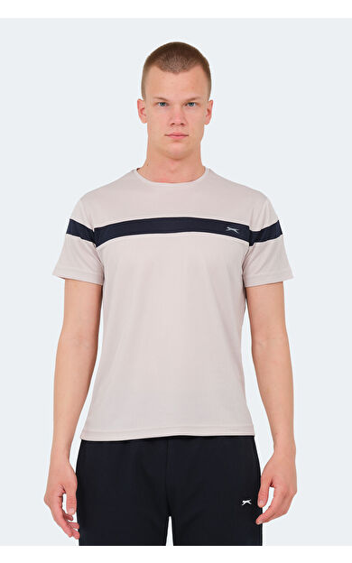 Slazenger OMIQ Erkek Tişört Bej