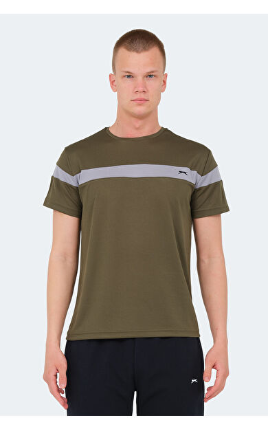 Slazenger OMIQ Erkek Tişört Haki