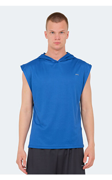 Slazenger ONDINA Erkek Tişört Saks Mavi