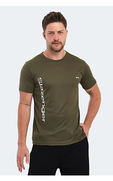 Slazenger NEKANE Erkek Tişört Haki