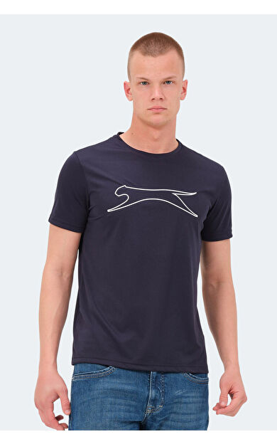 Slazenger NELLE KTN Erkek Tişört Lacivert