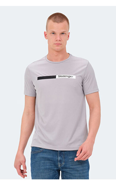 Slazenger NELS Erkek Tişört Gri